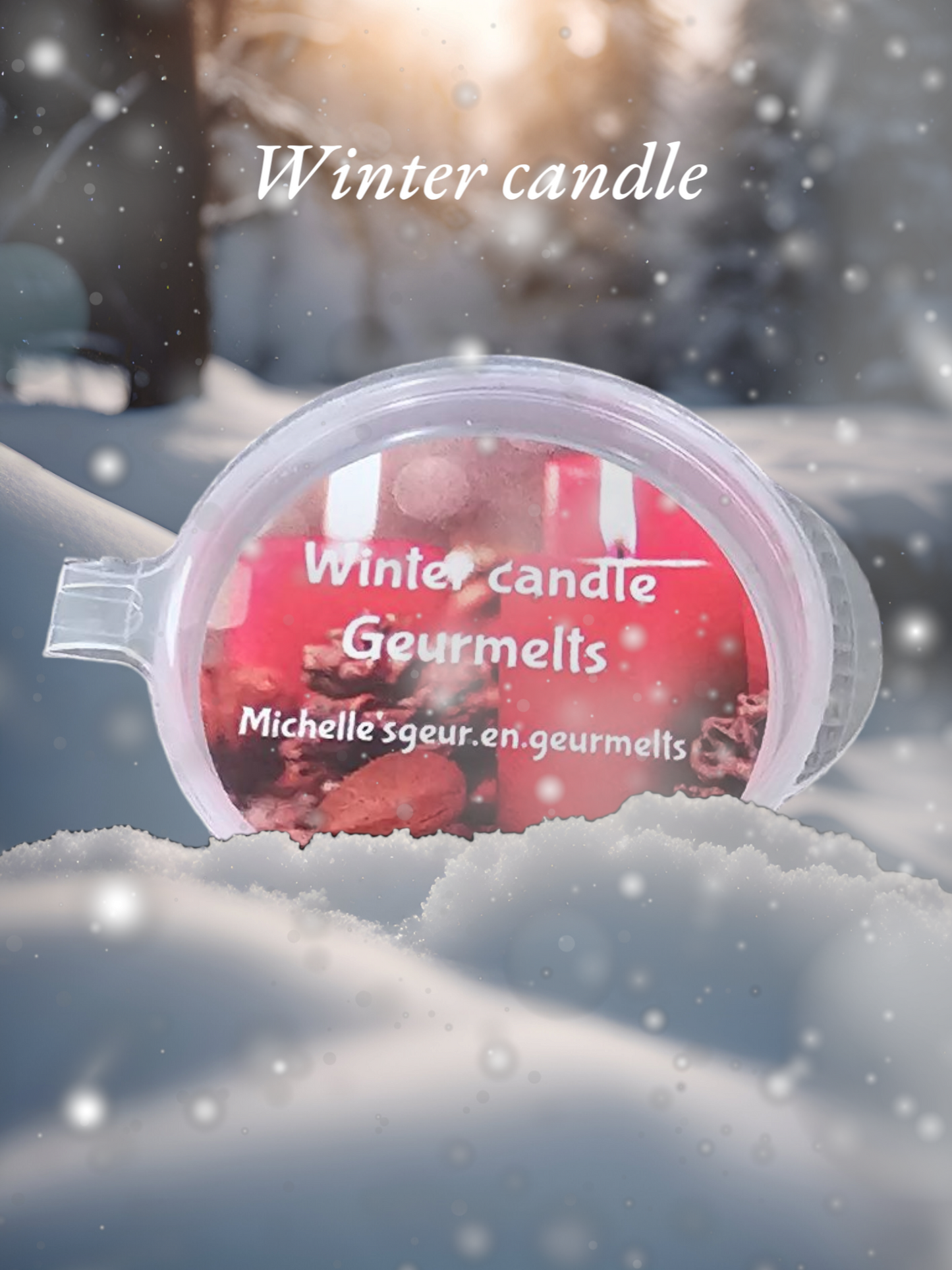Winter candle Geurmelts/scents