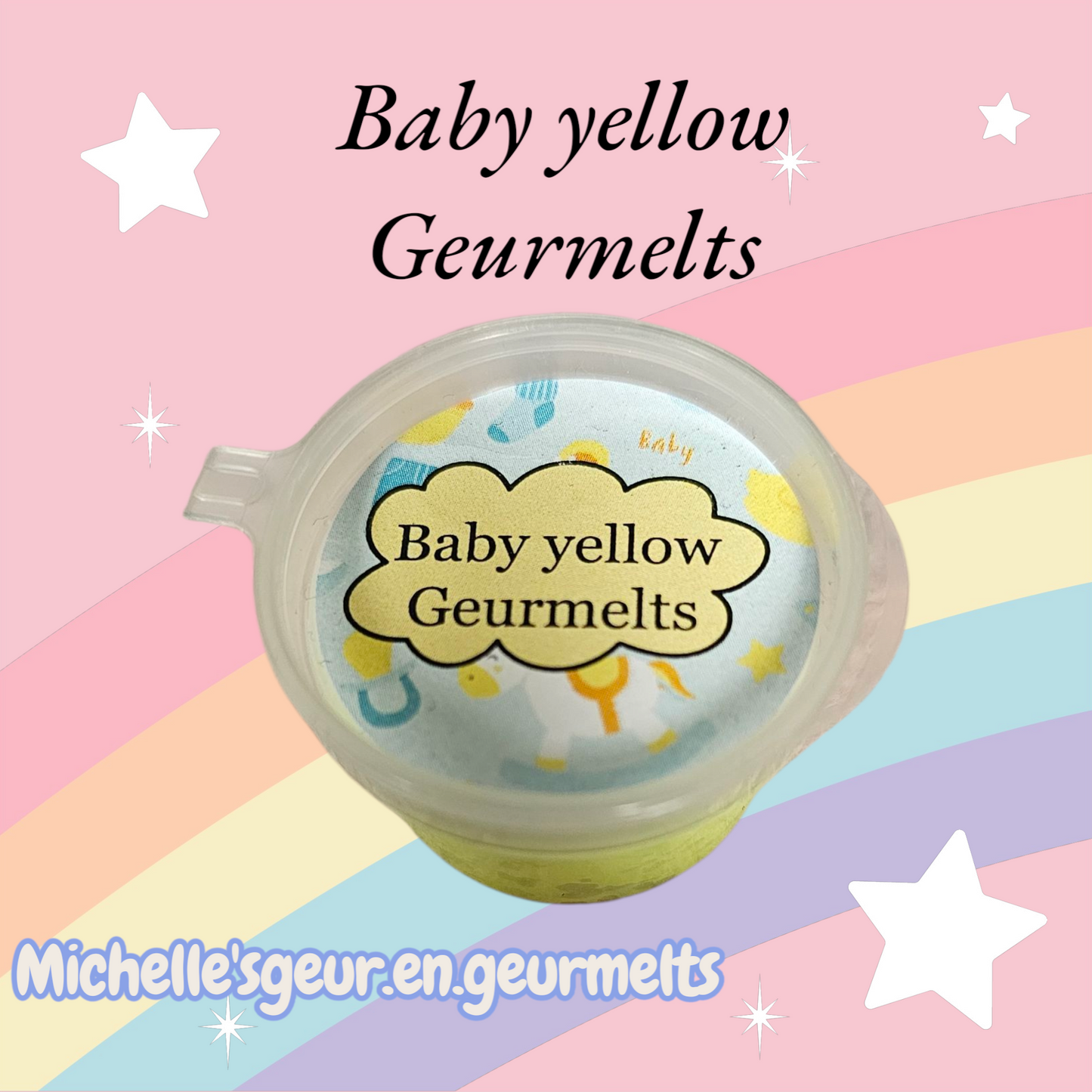 Baby yellow geurmelts