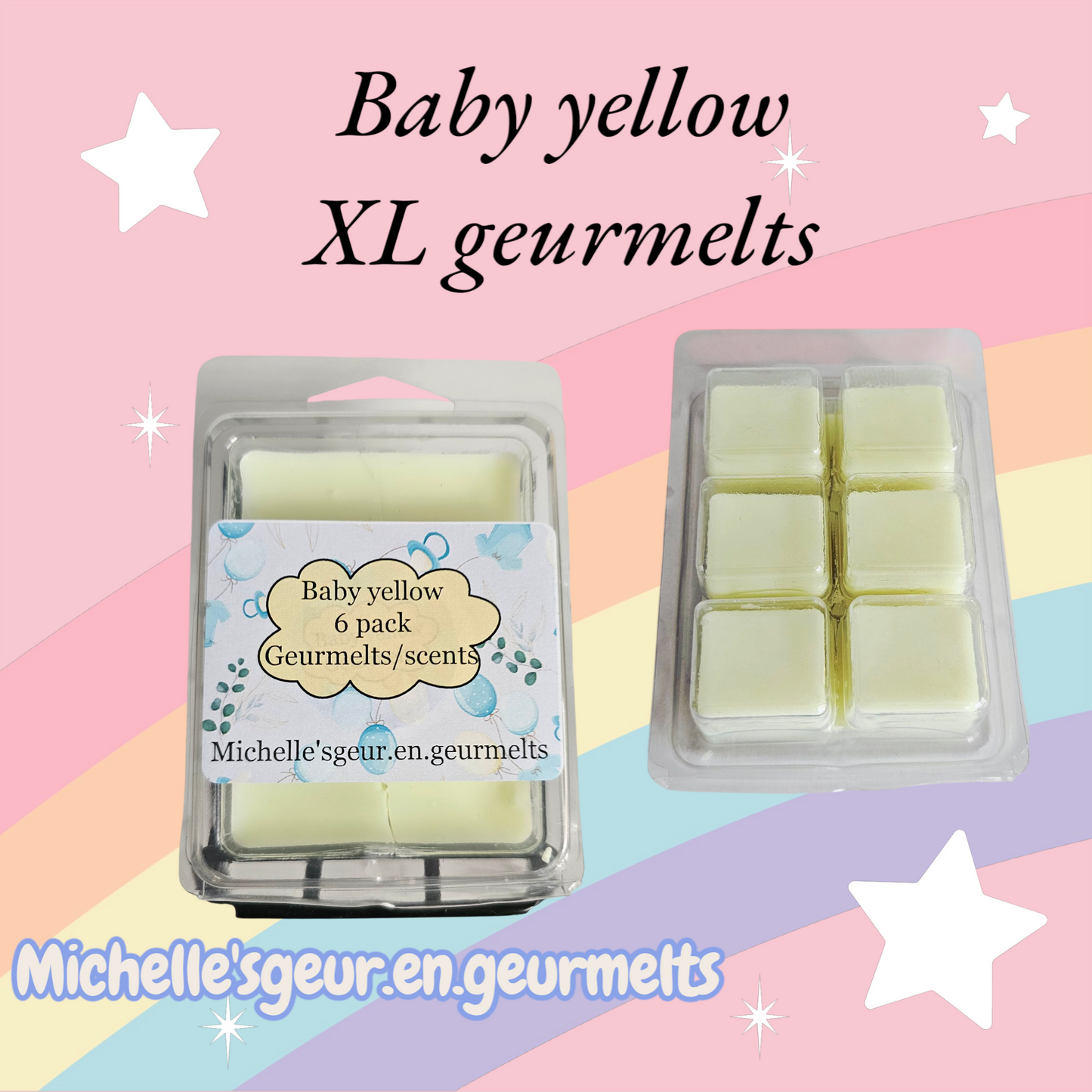 Baby Yellow geurmelts/scents