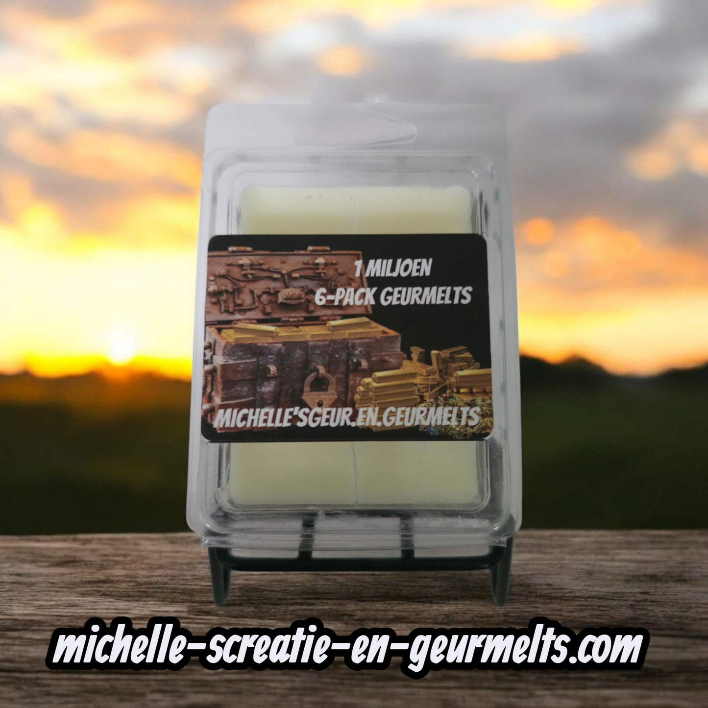 1 miljoen 6-pack geurmelts