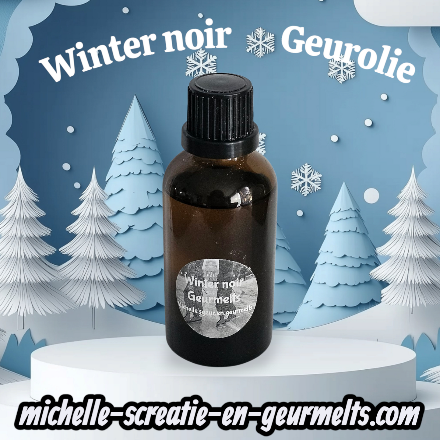 Winter noir geurolie 50 ml