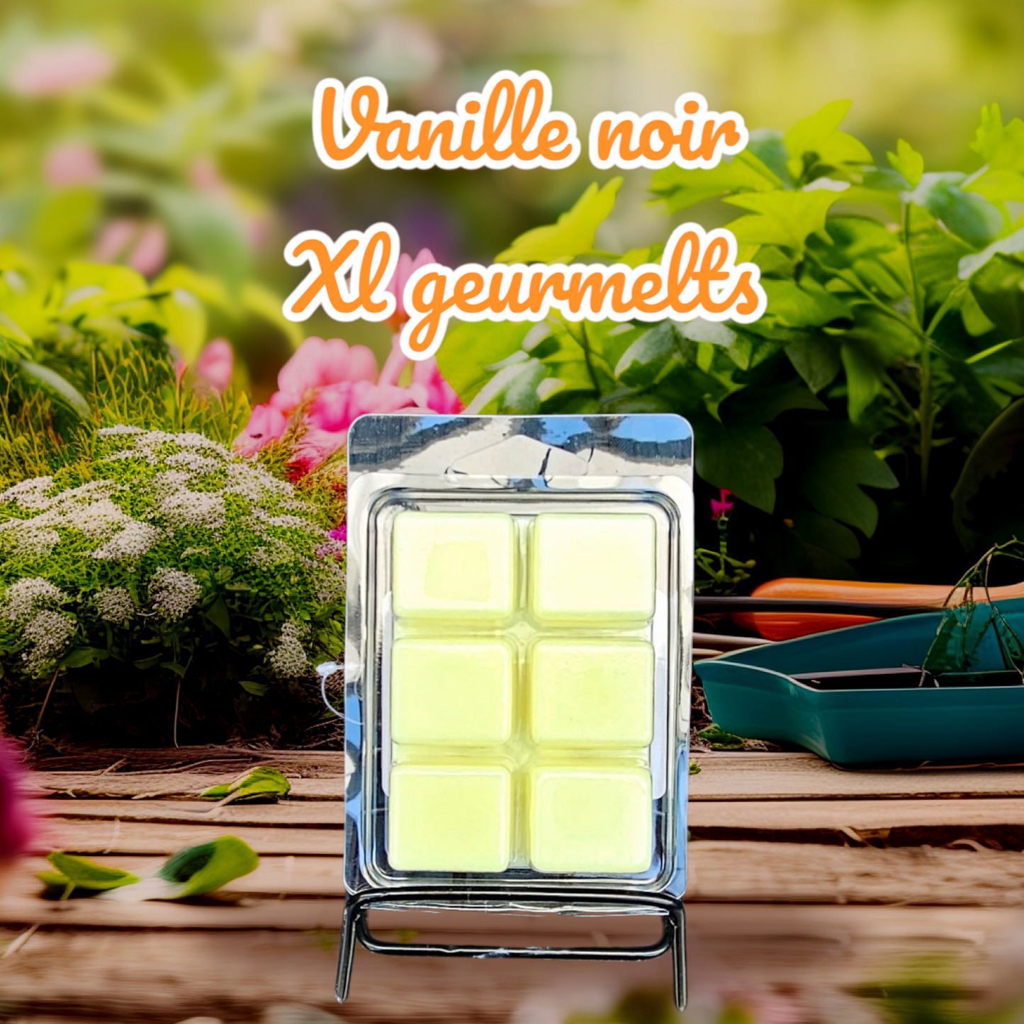 Vanille noir 6 pack geurmelts