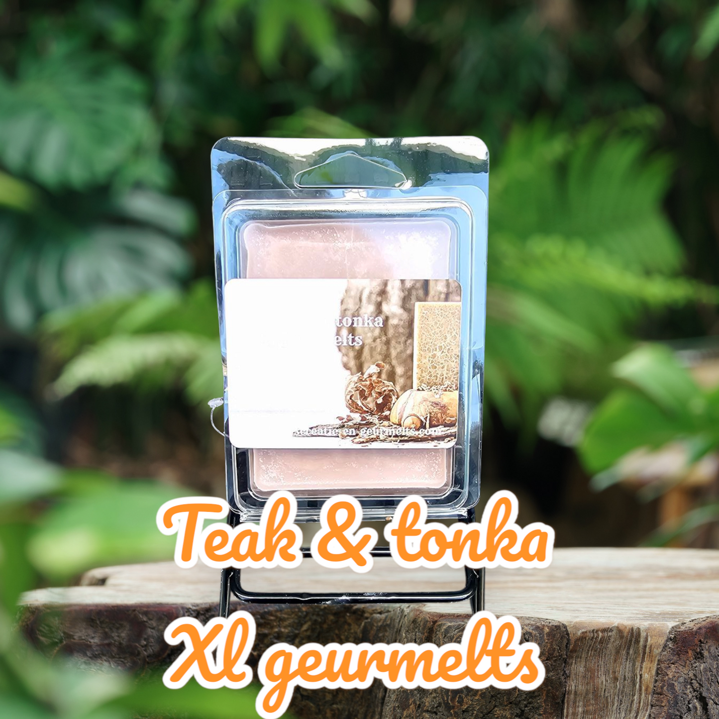 Esta teak & tonka 6 pack geurmelts
