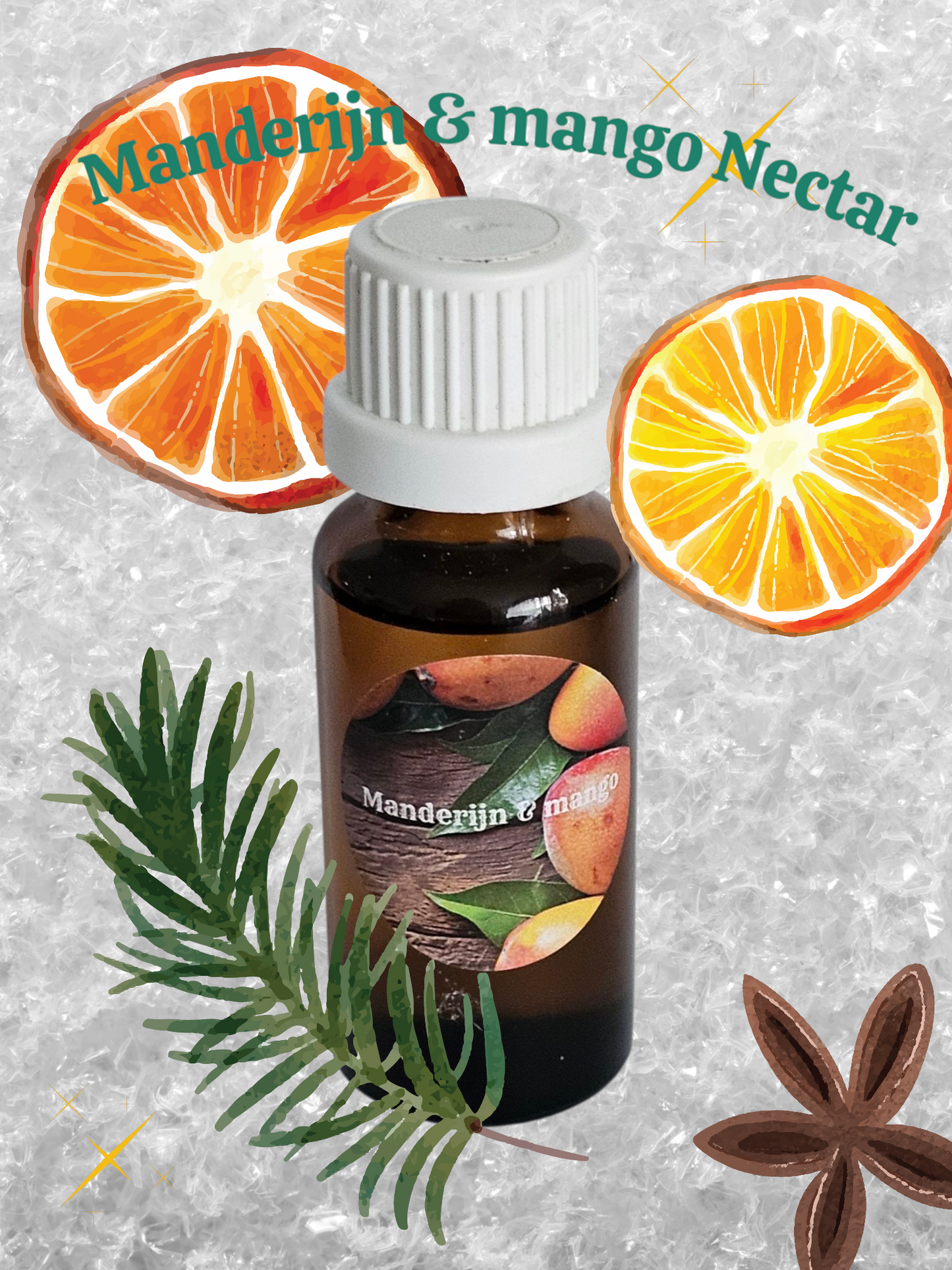 manderijn & mango Nectar geurolie