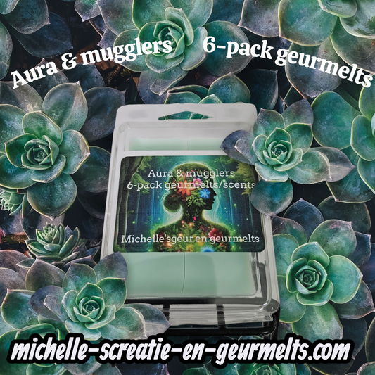 Aura & mugglers 6-pack geurmelts