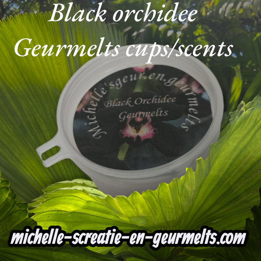 Black orchidee geurmelts cups/scents