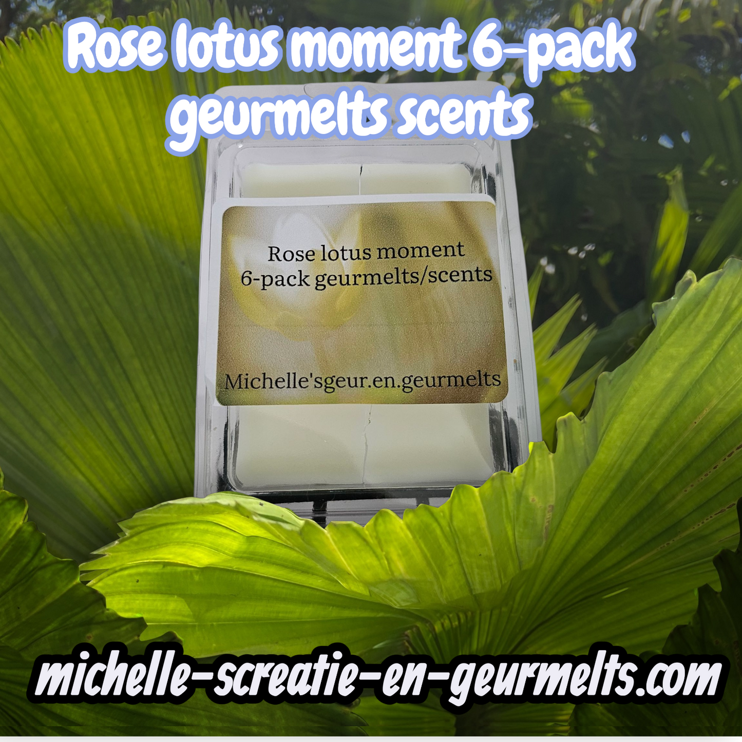Rose lotus moment 6-pack geurmelts/scents