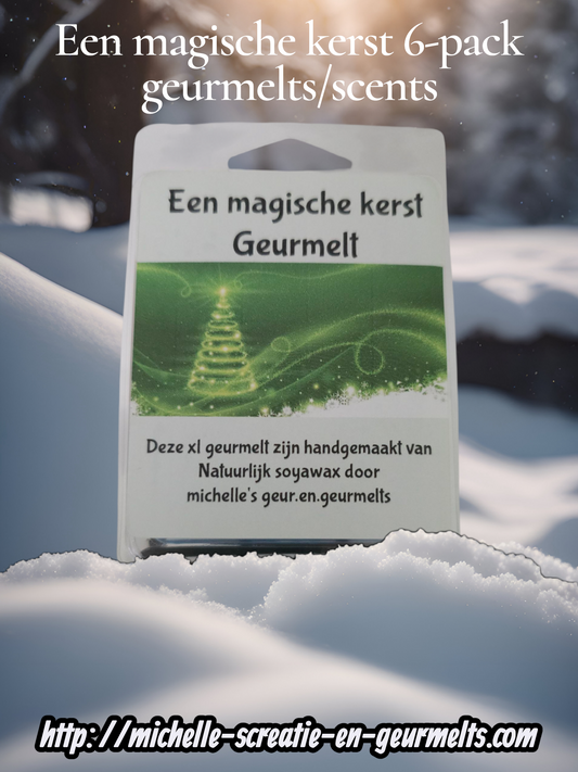 Een magische kerst 6-pack geurmelts/scents