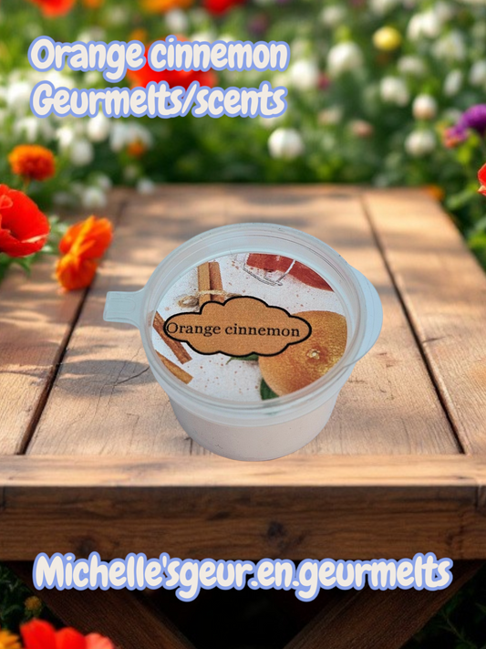 Orange cinnemon geurmelts/scents