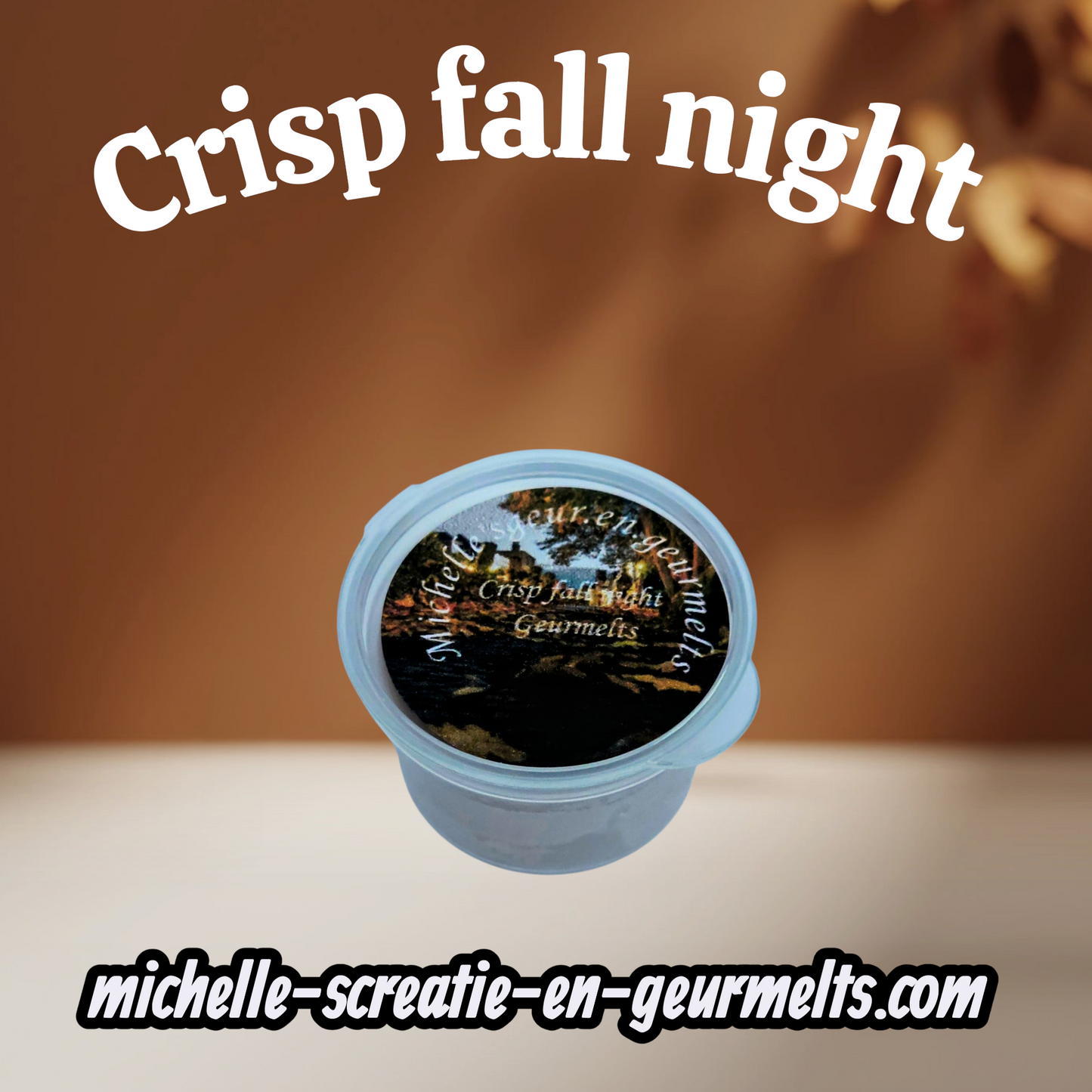 Crisp fall night geurmelts cups