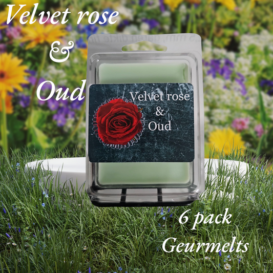 Velvet rose & oud 6-pack geurmelts