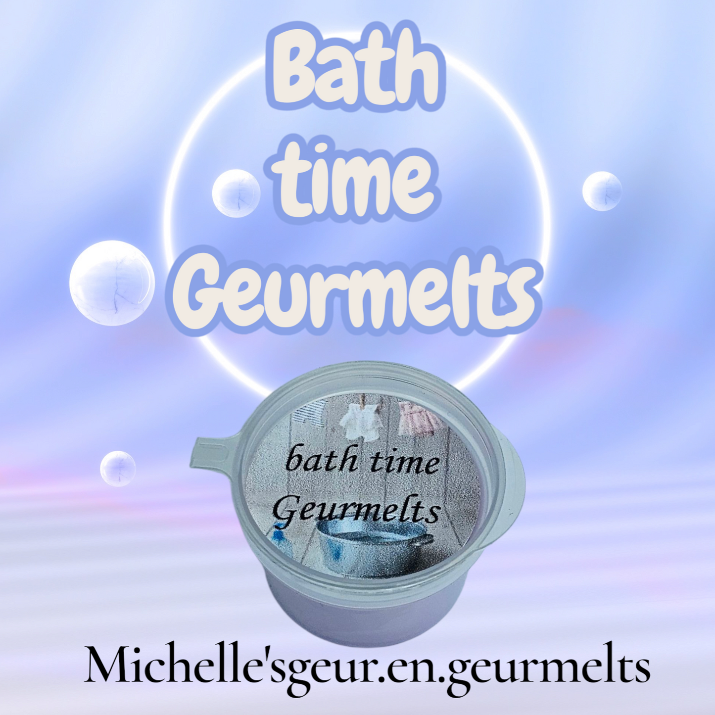 Bath time geurmelts/scents