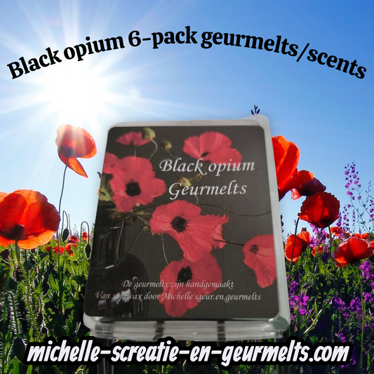 Black opium 6-pack geurmelts