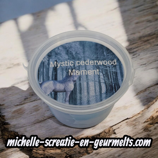 Mystic Cederwood moment cups geurmelts